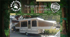 Desktop Screenshot of bearcreekcanvas.com